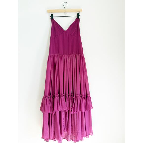 Free People Purple Maxi Boho Size Medium - Picture 2 of 5